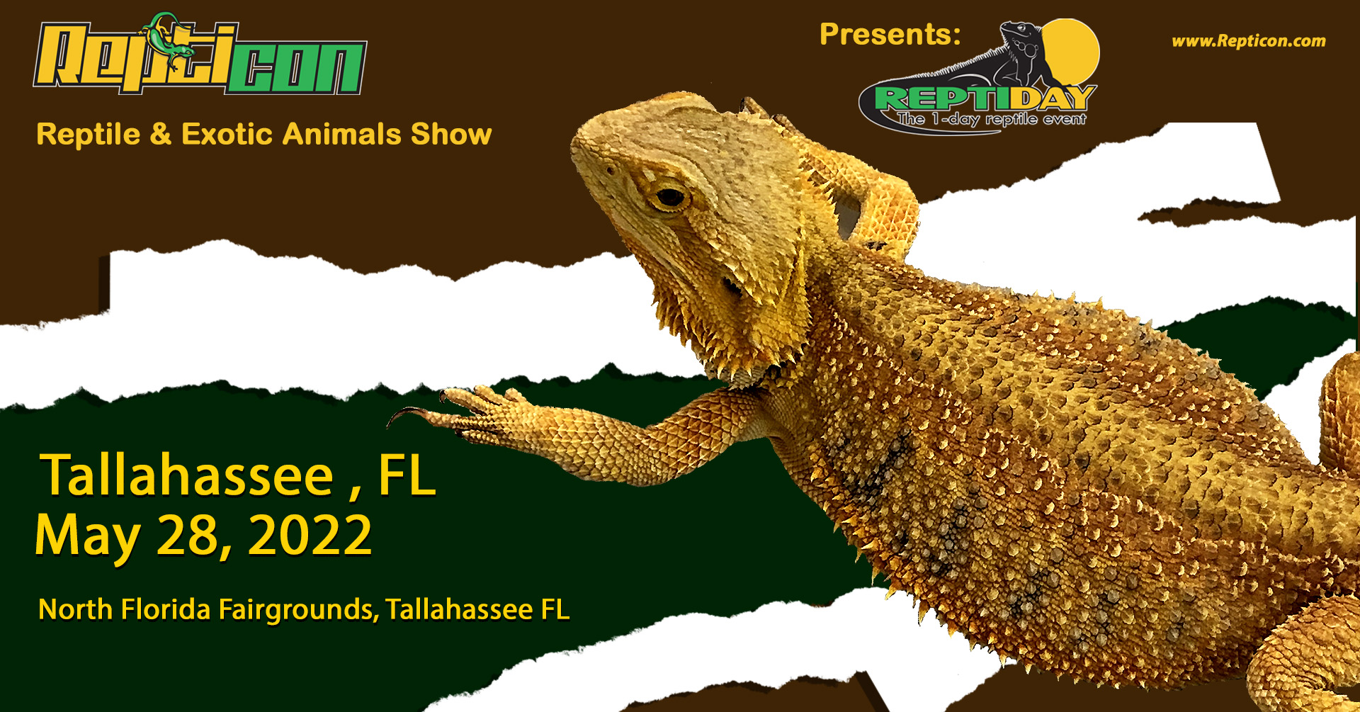 ReptiDay Tallahassee Reptile & Exotic Animal Show North Florida Fair