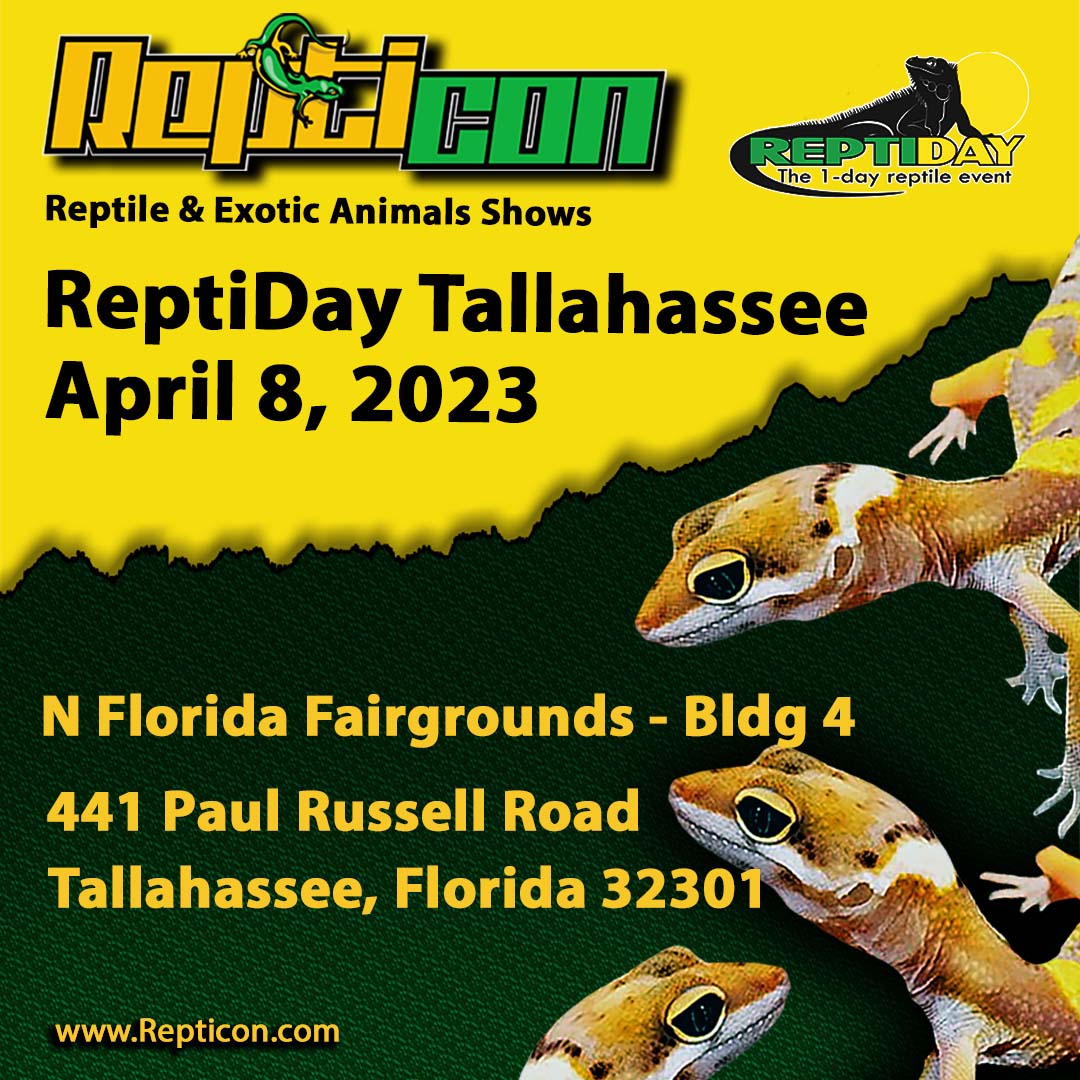 ReptiDay Tallahassee – Reptile & Exotic Animal Show – North Florida Fair