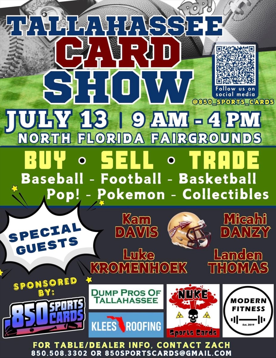 Tallahassee Card Show North Florida Fair